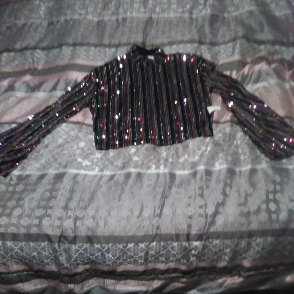 FREE PEOPLE SEQUENCE BLOUSE